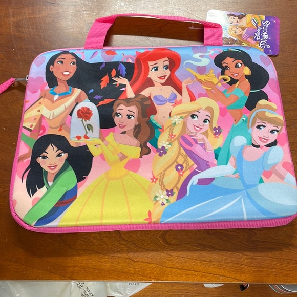 Disney Other - Disney Princess Tech Zippered Carry Case
